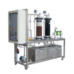 Impianto pilota di filtrazione Trattamento delle acque Trainer Attrezzature didattiche Attrezzature per la formazione professionale