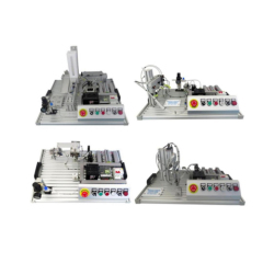 Equipamentos de ensino para escolas de treinamento em mecatrônica, equipamentos para laboratórios educacionais, equipamentos para treinamento em mecatrônica.