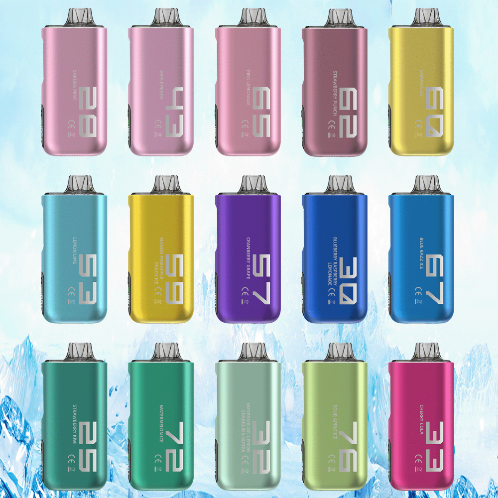 VAPEPIE PRO 40K, 1100mAh Long Lasting Battery, 15 Flavors Available