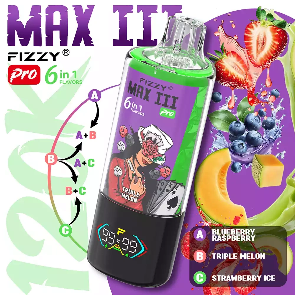 MAX III PRO 120K PUFF (6 in 1）pufss