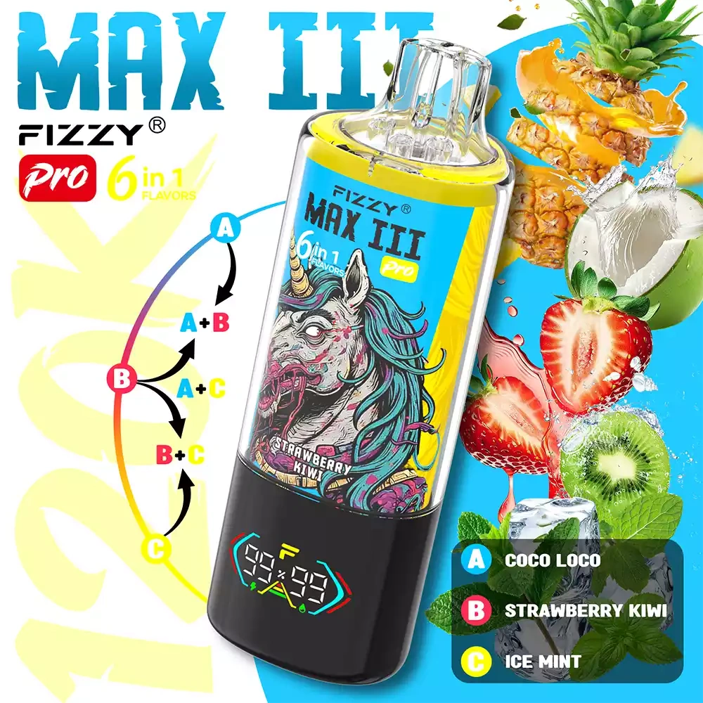 MAX III PRO 120K PUFF (6 in 1）pufss