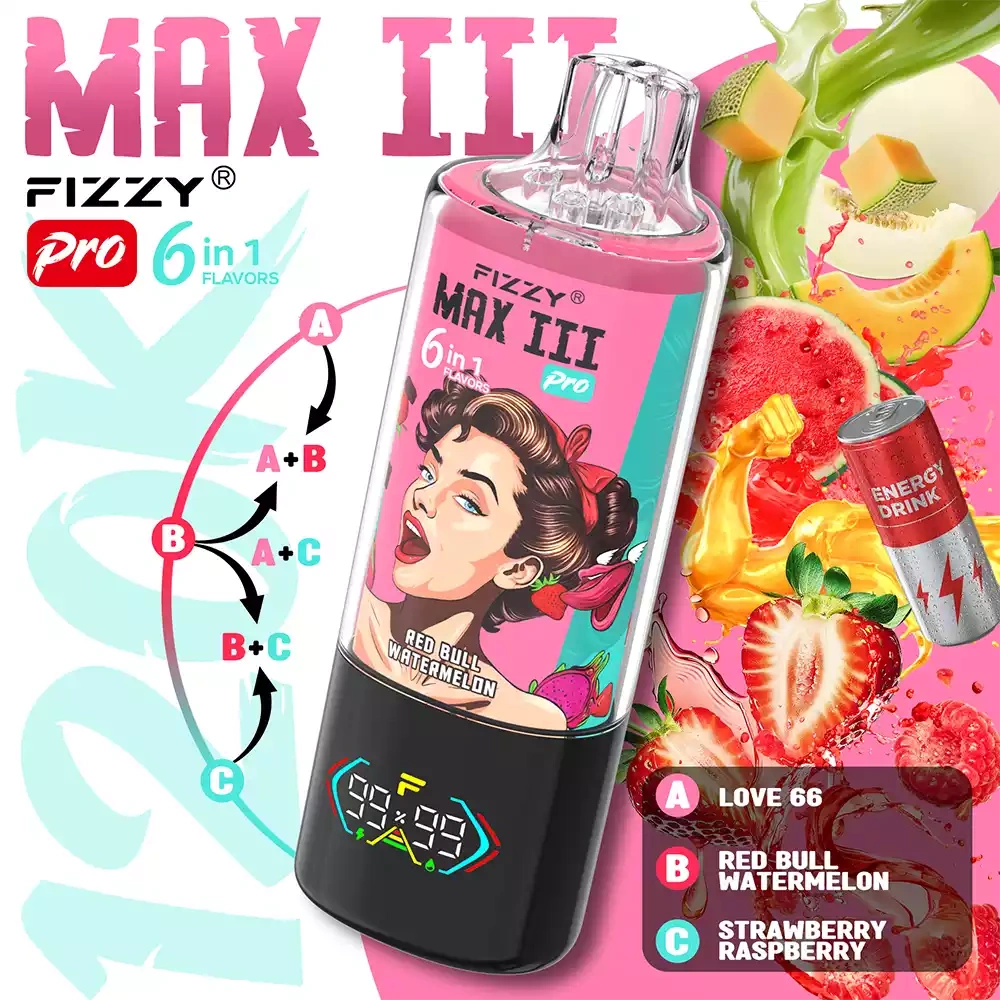 MAX III PRO 120K PUFF (6 in 1）pufss