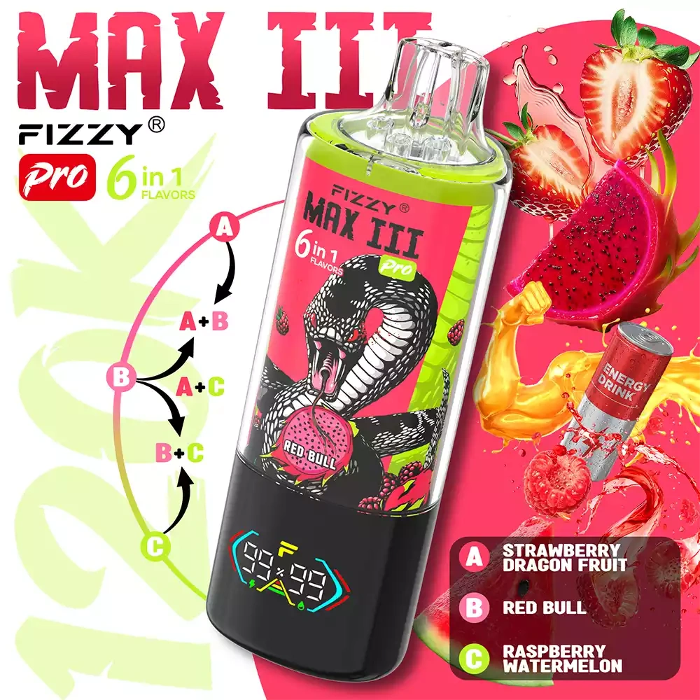 MAX III PRO 120K PUFF (6 in 1）pufss