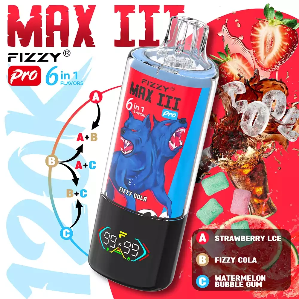 MAX III PRO 120K PUFF (6 in 1）pufss