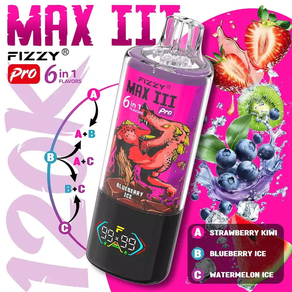 MAX III PRO 120K PUFF (6 in 1）pufss