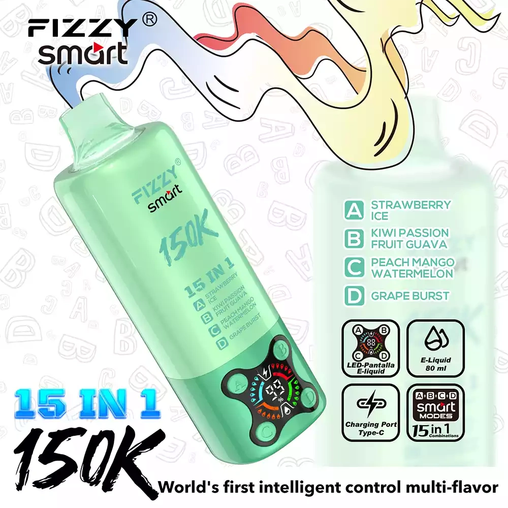 Fizzy Smart 150K--15 IN 1 pufss