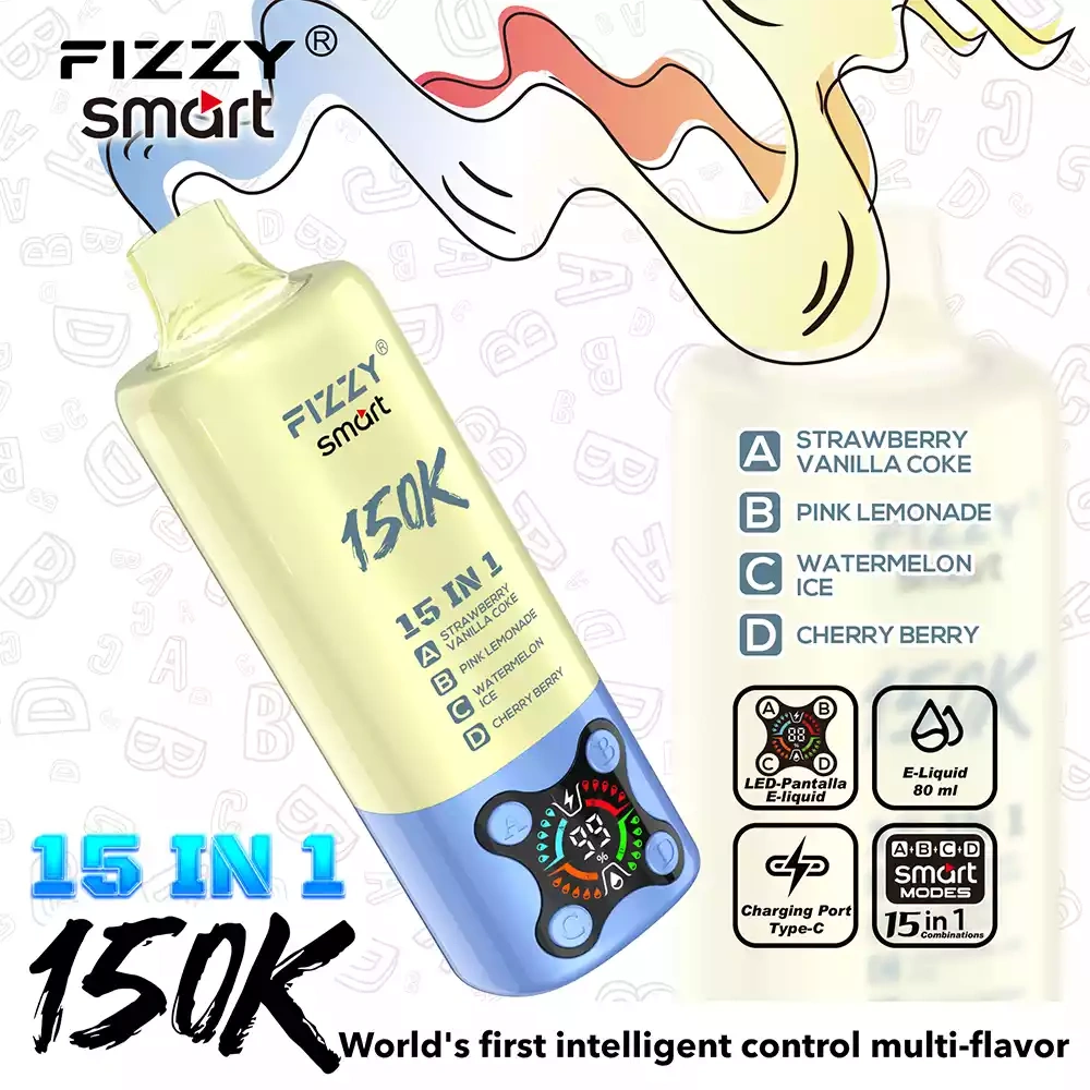 Fizzy Smart 150K--15 IN 1 pufss
