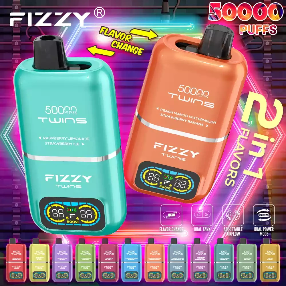 Twins 50000 PUFF (2 in 1) pufss