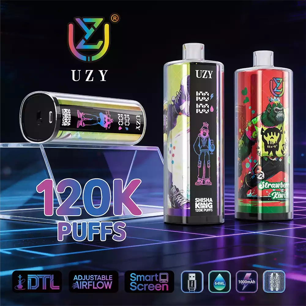 UZY SHISHA HOOKAH KING 120000 pufss