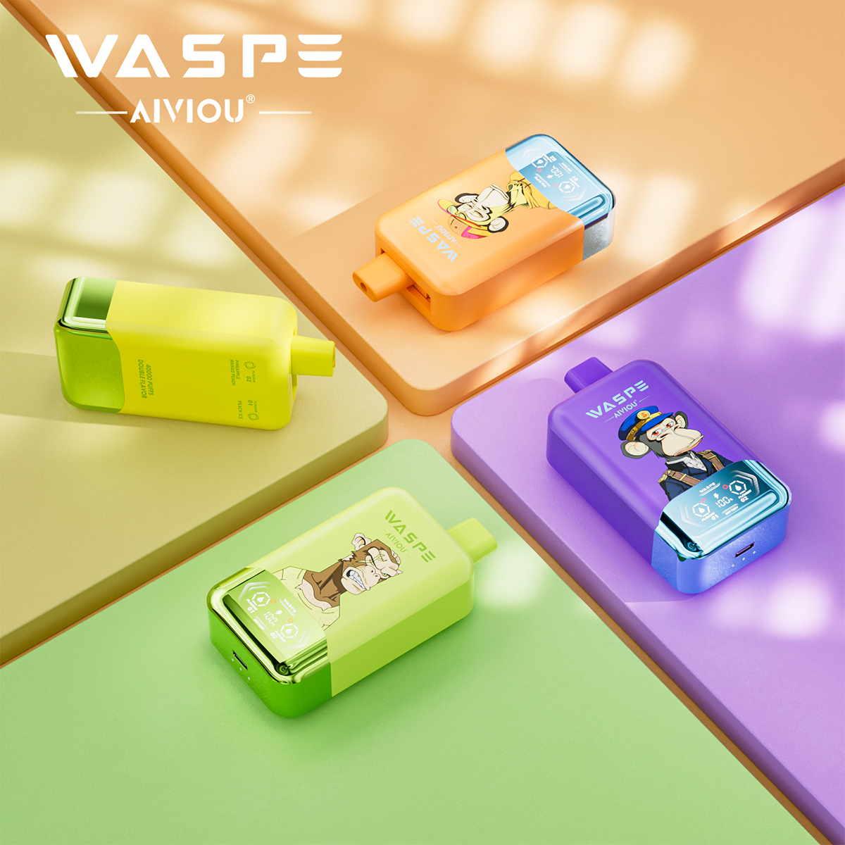 WASPE Double Flavor 40000PUFFS pufss