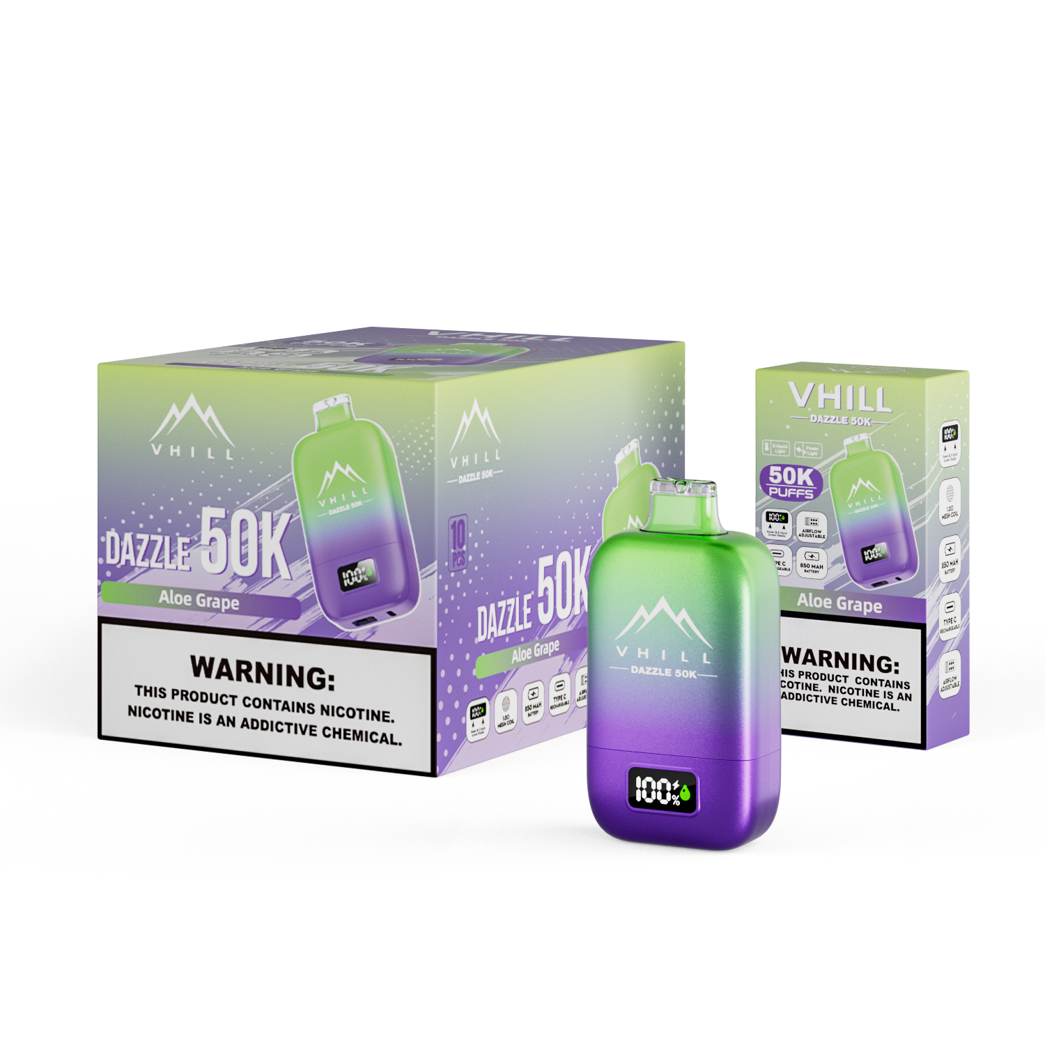 VHILL DAZZLE 50K 50000 Puffs