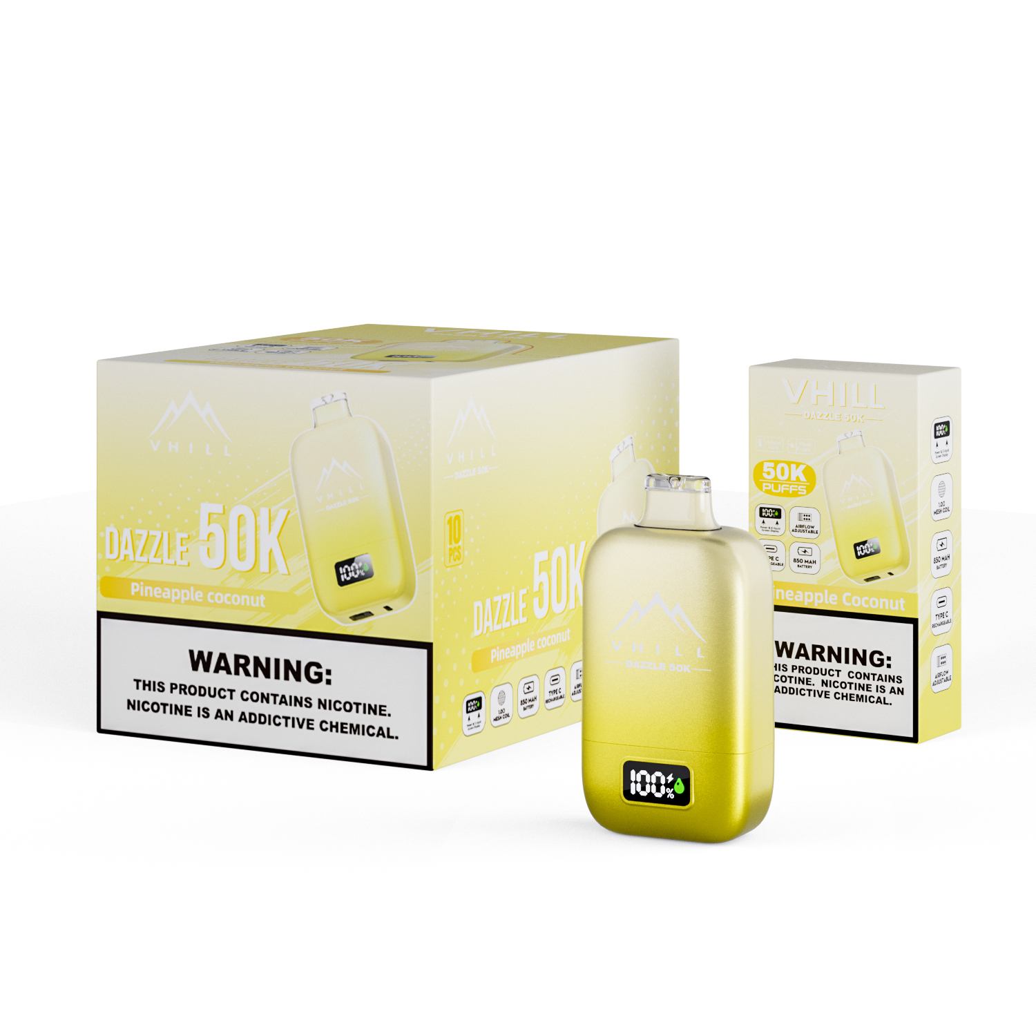 VHILL DAZZLE 50K 50000 Puffs