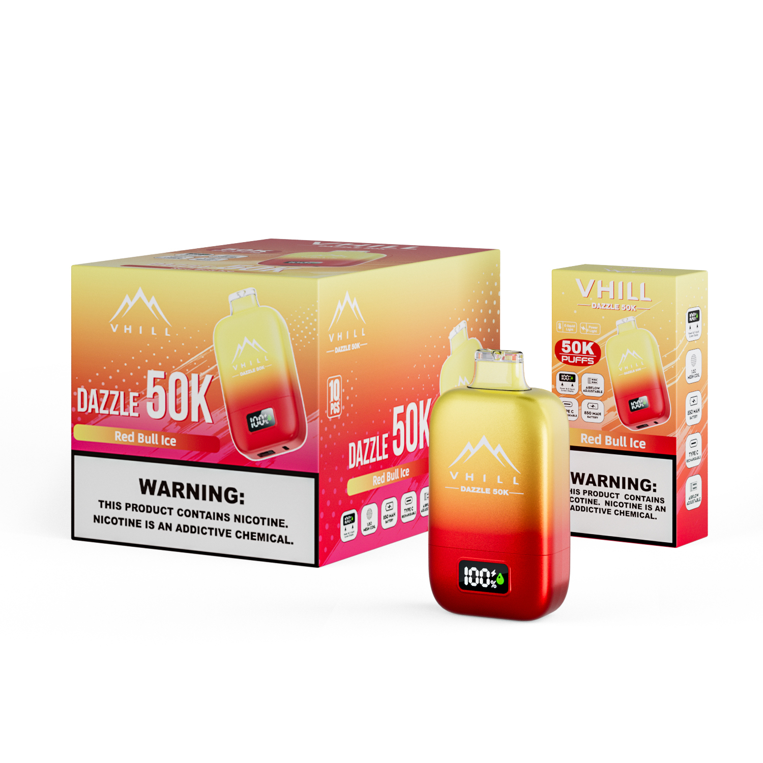 VHILL DAZZLE 50K 50000 Puffs