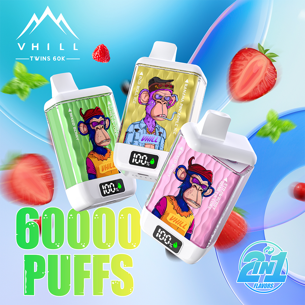 VHILL TWINS 60K 60000 Puffs