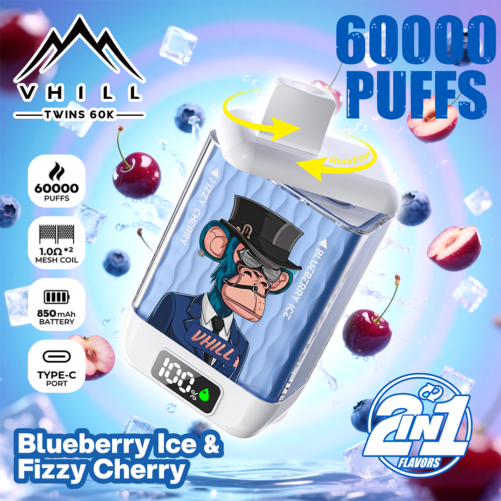 VHILL TWINS 60K 60000 Puffs