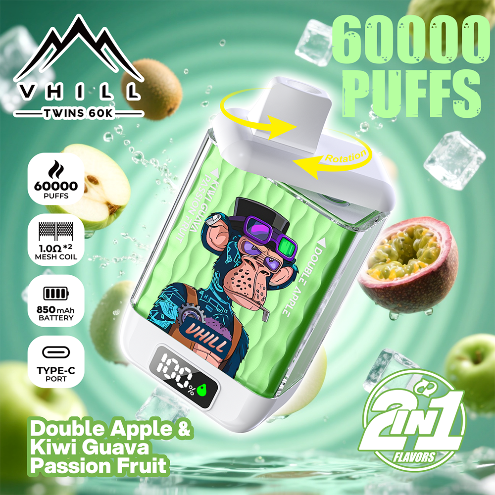 VHILL TWINS 60K 60000 Puffs
