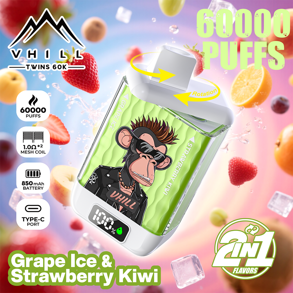 VHILL TWINS 60K 60000 Puffs