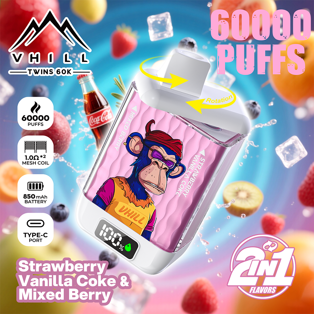 VHILL TWINS 60K 60000 Puffs