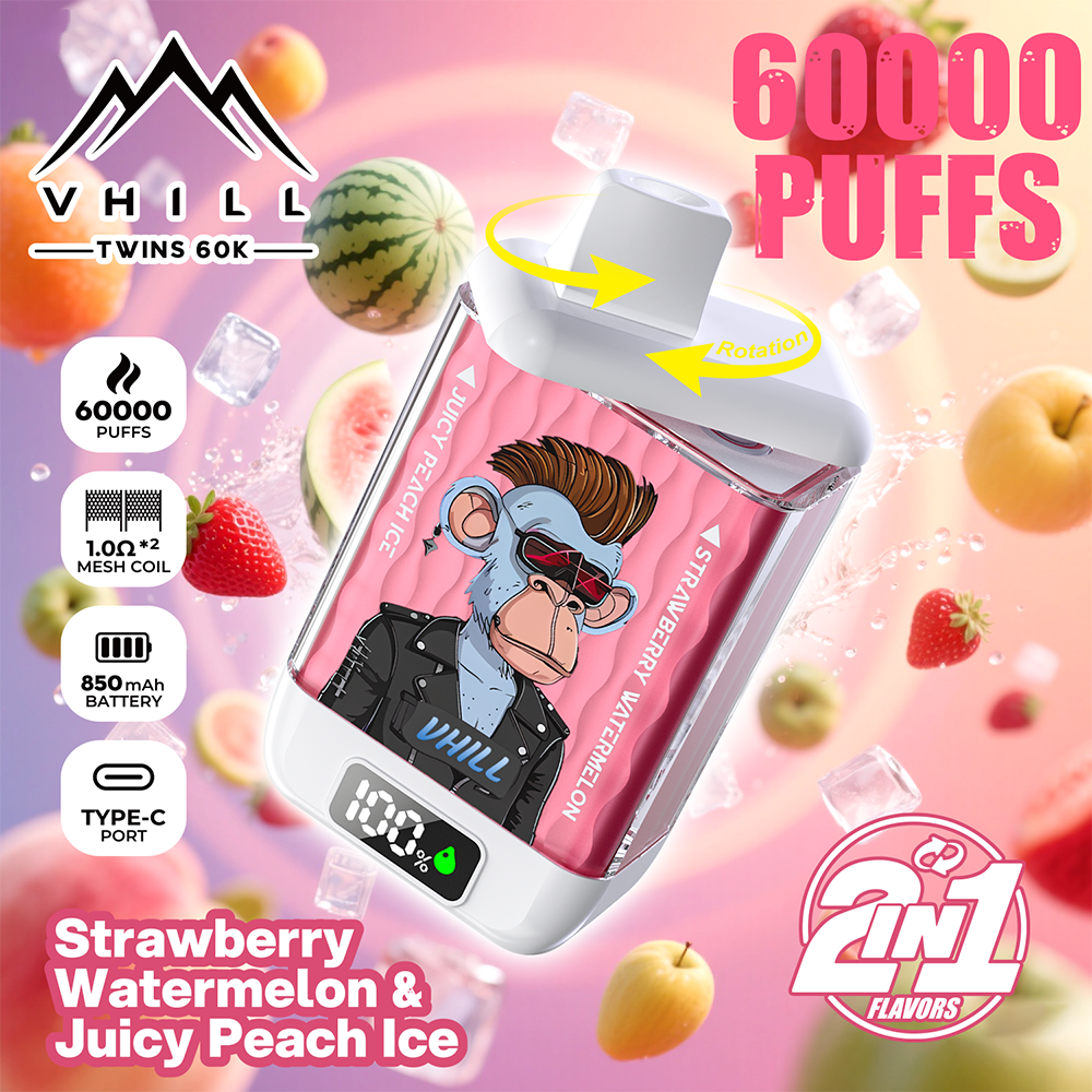 VHILL TWINS 60K 60000 Puffs