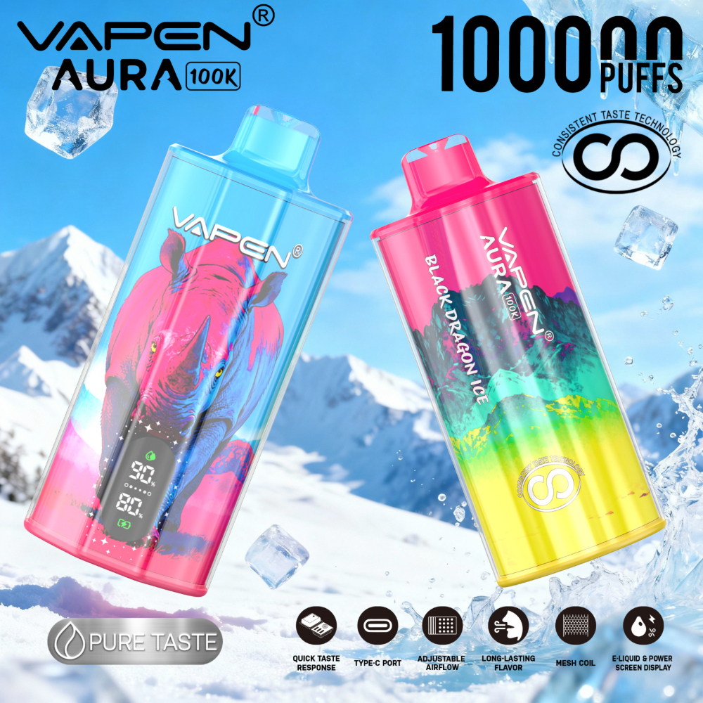 VAPEN AURA 100K pufss