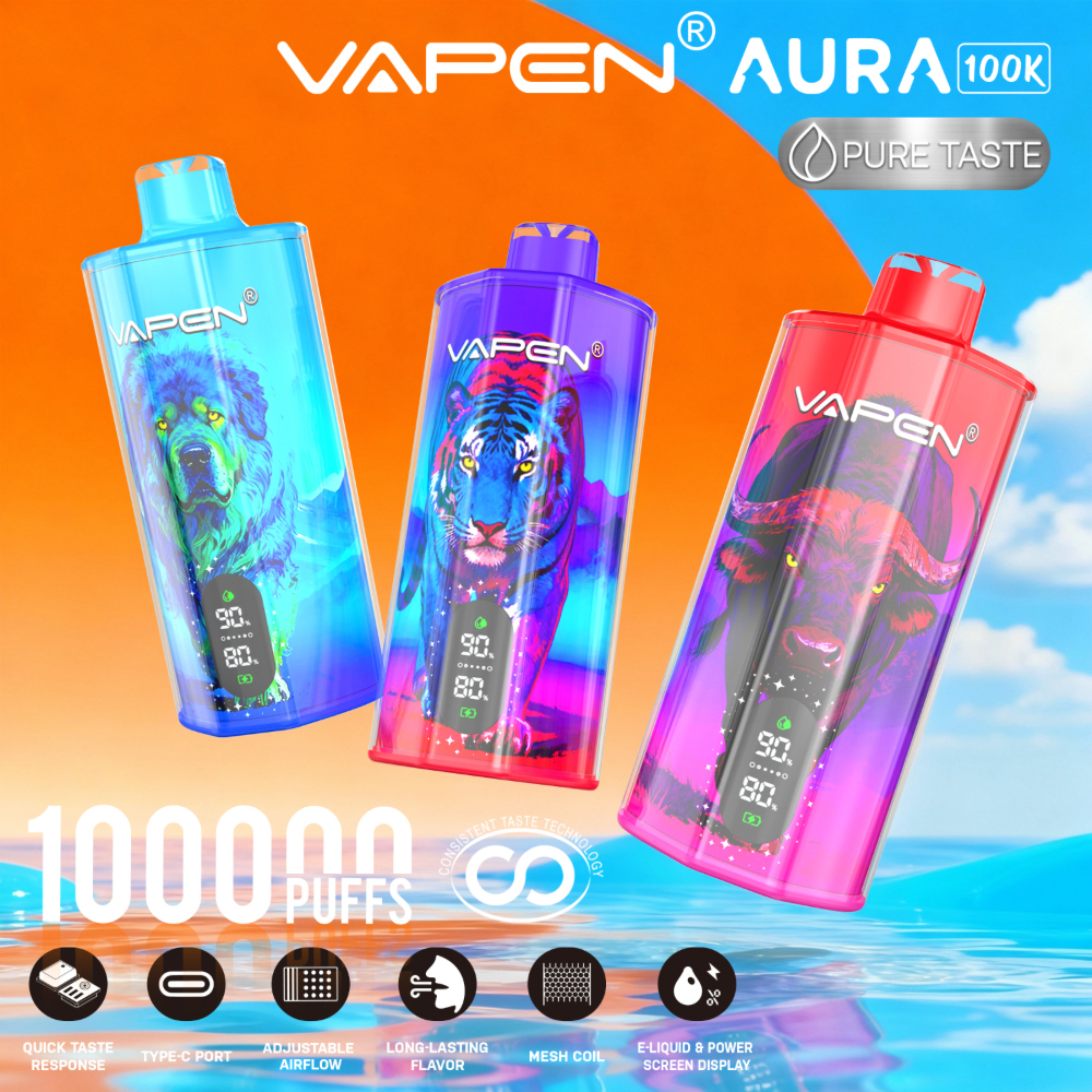 VAPEN AURA 100K pufss