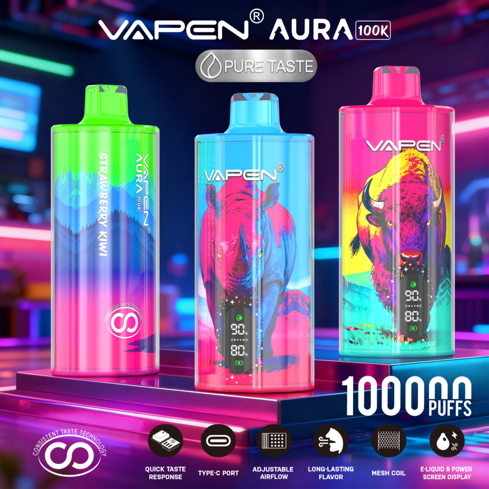 VAPEN AURA 100K pufss
