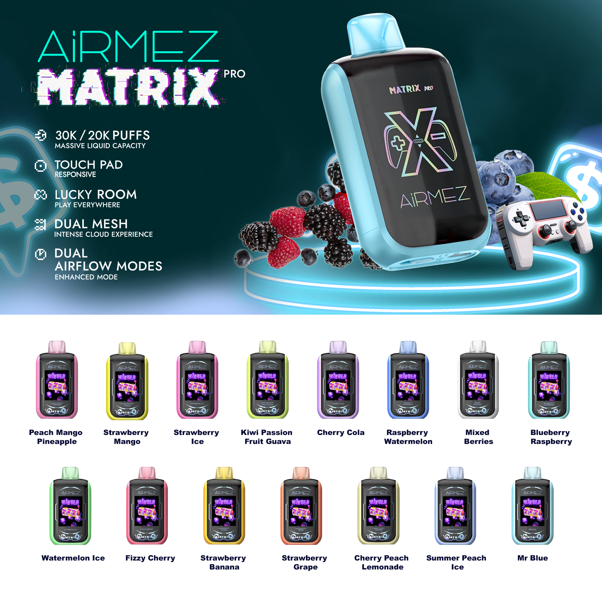 AIRMEZ Matrix 30K pufss