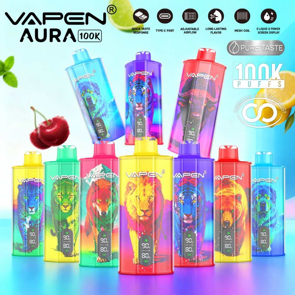 VAPEN AURA 100K pufss