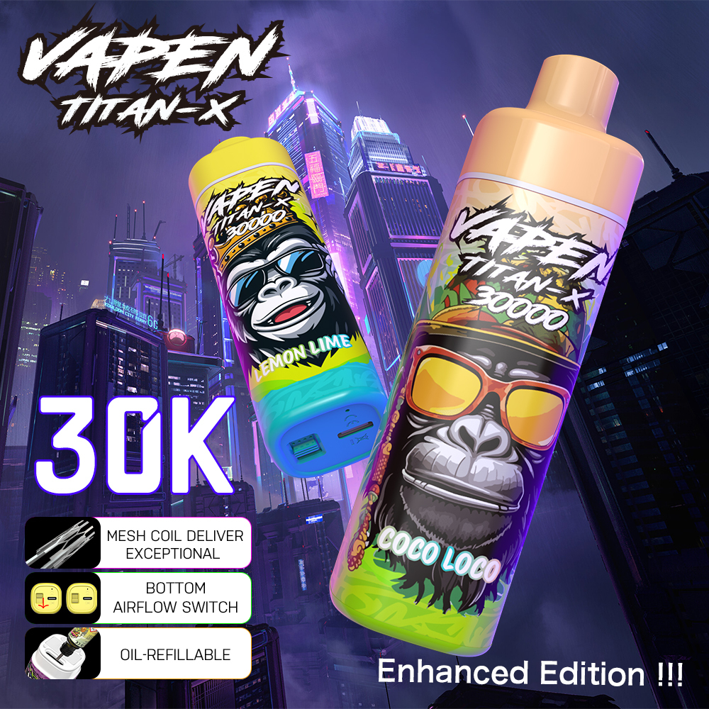 VAPEN TITAN-X  30000PUFFS