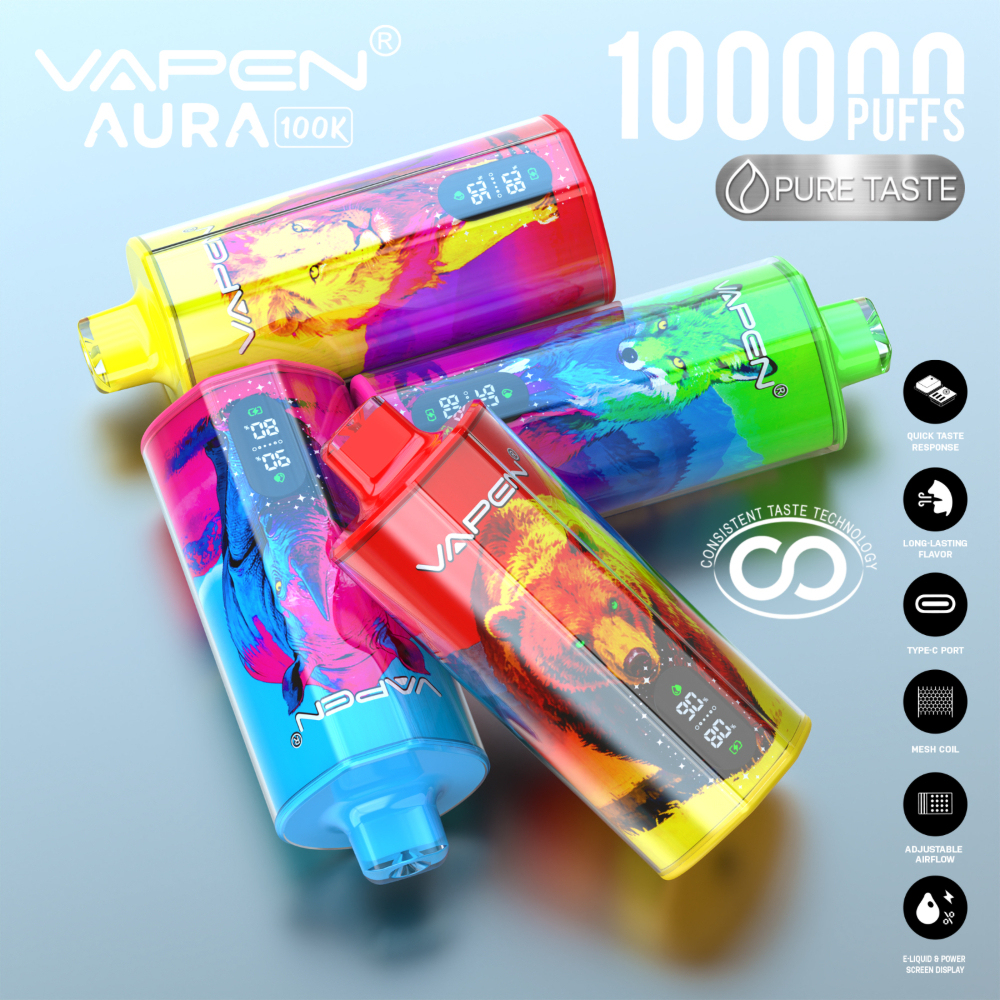 VAPEN AURA 100K pufss