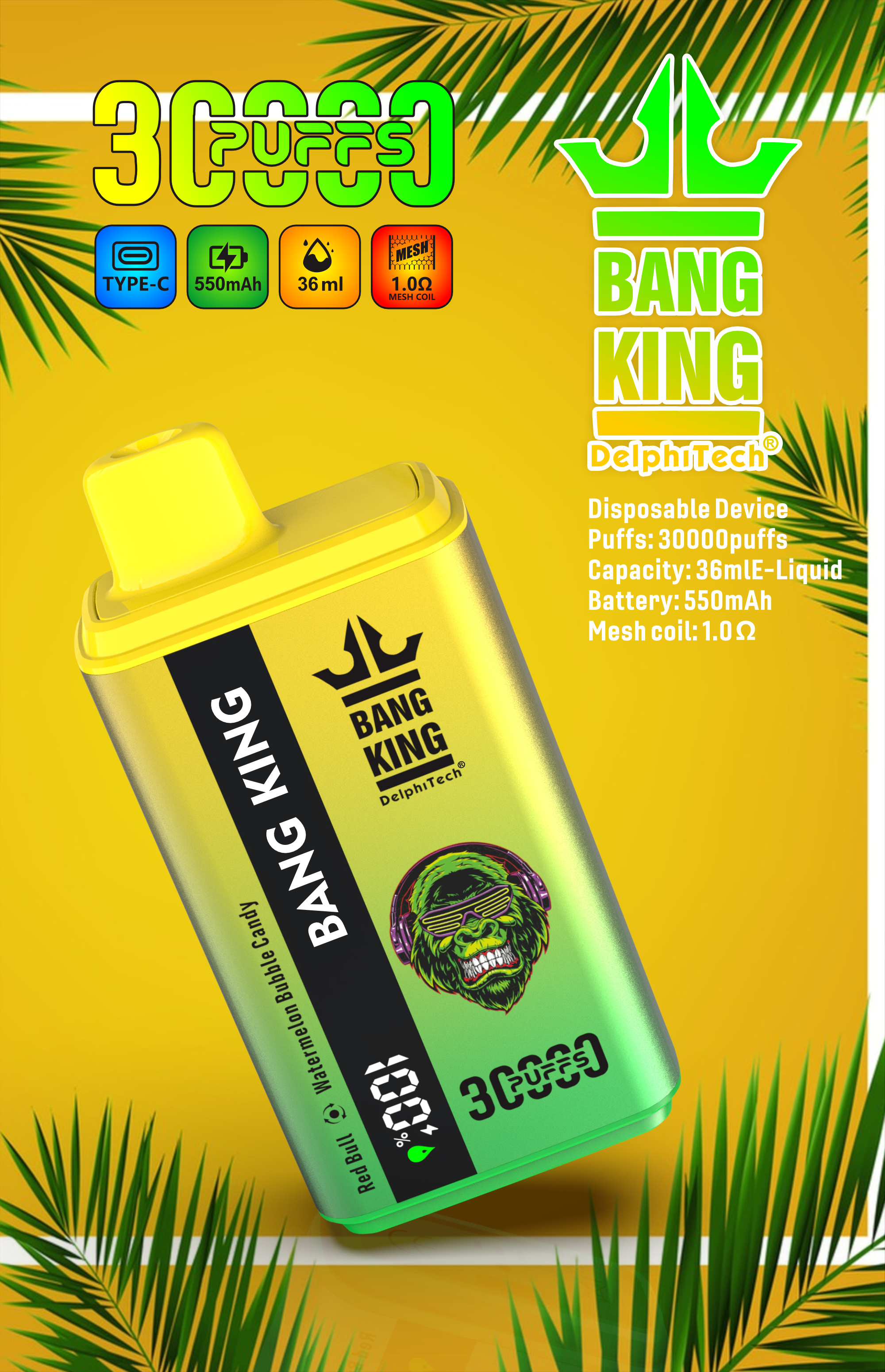 Bang king 30k puffs