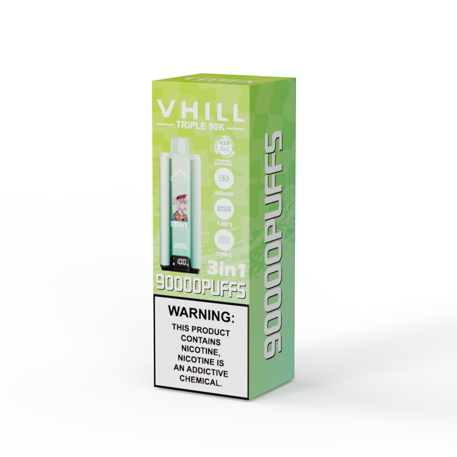 VHILL TRIPLE 90K 90000 Puffs