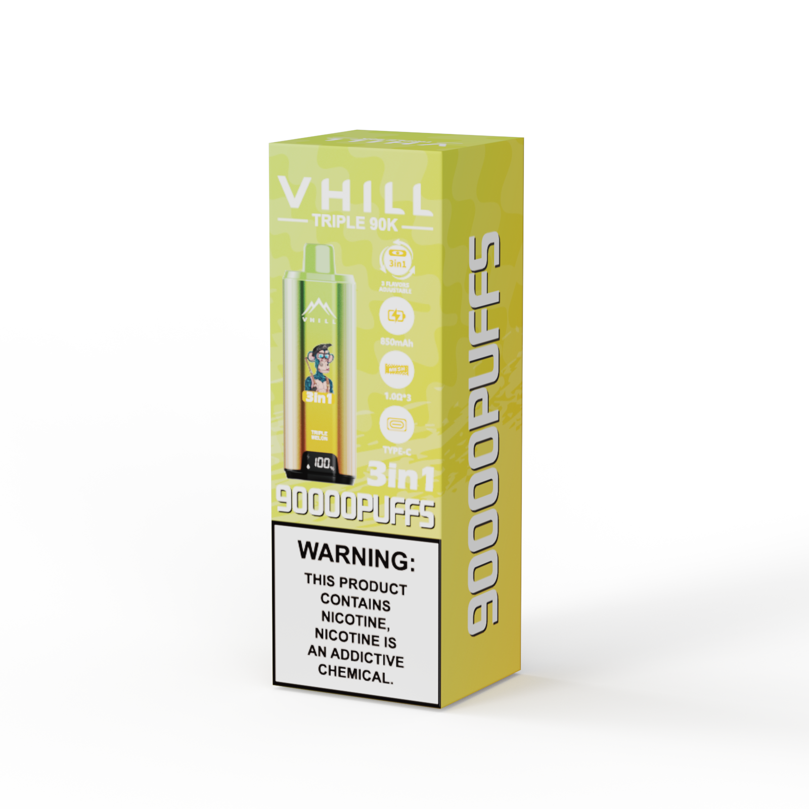 VHILL TRIPLE 90K 90000 Puffs