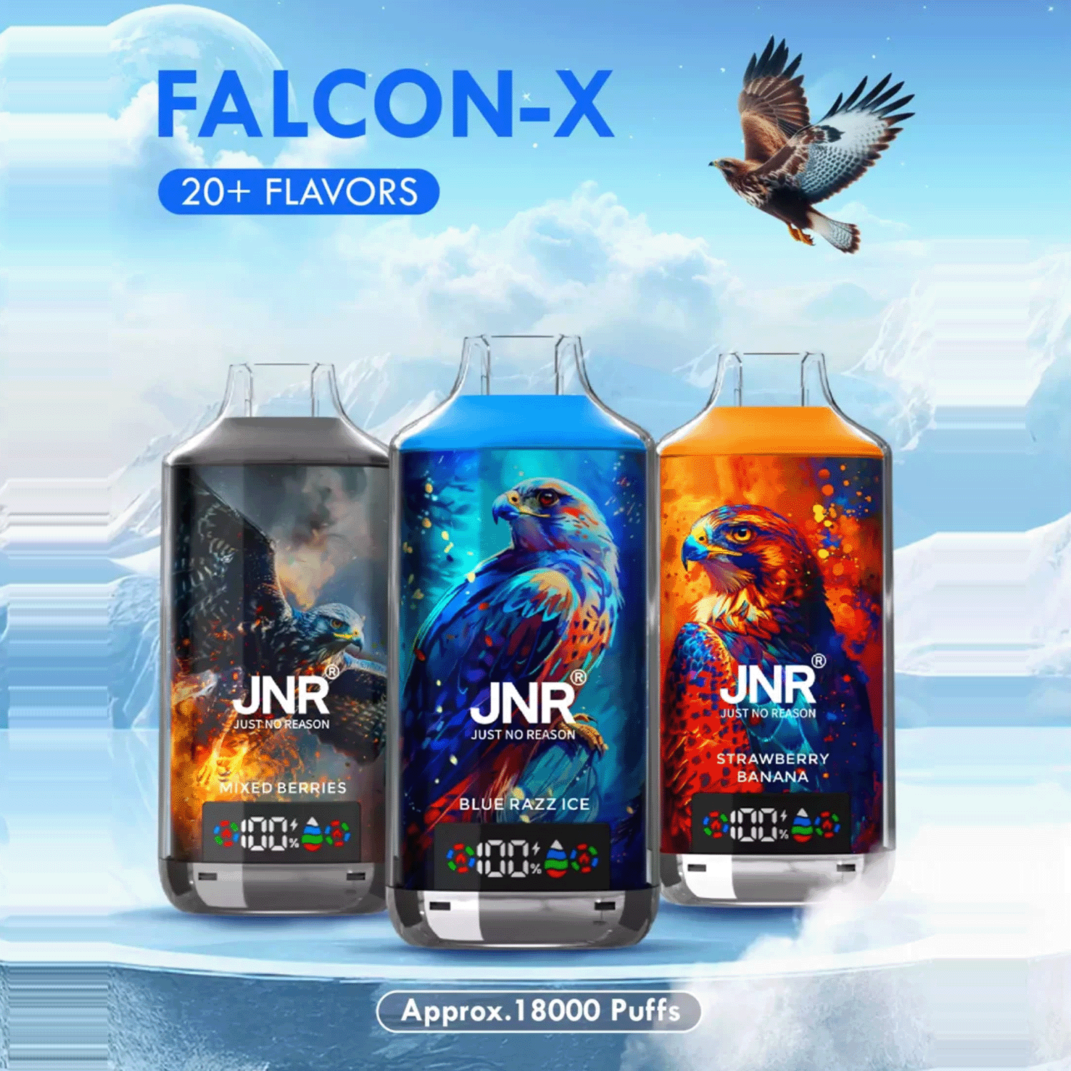 JNR X 18000 Puffs
