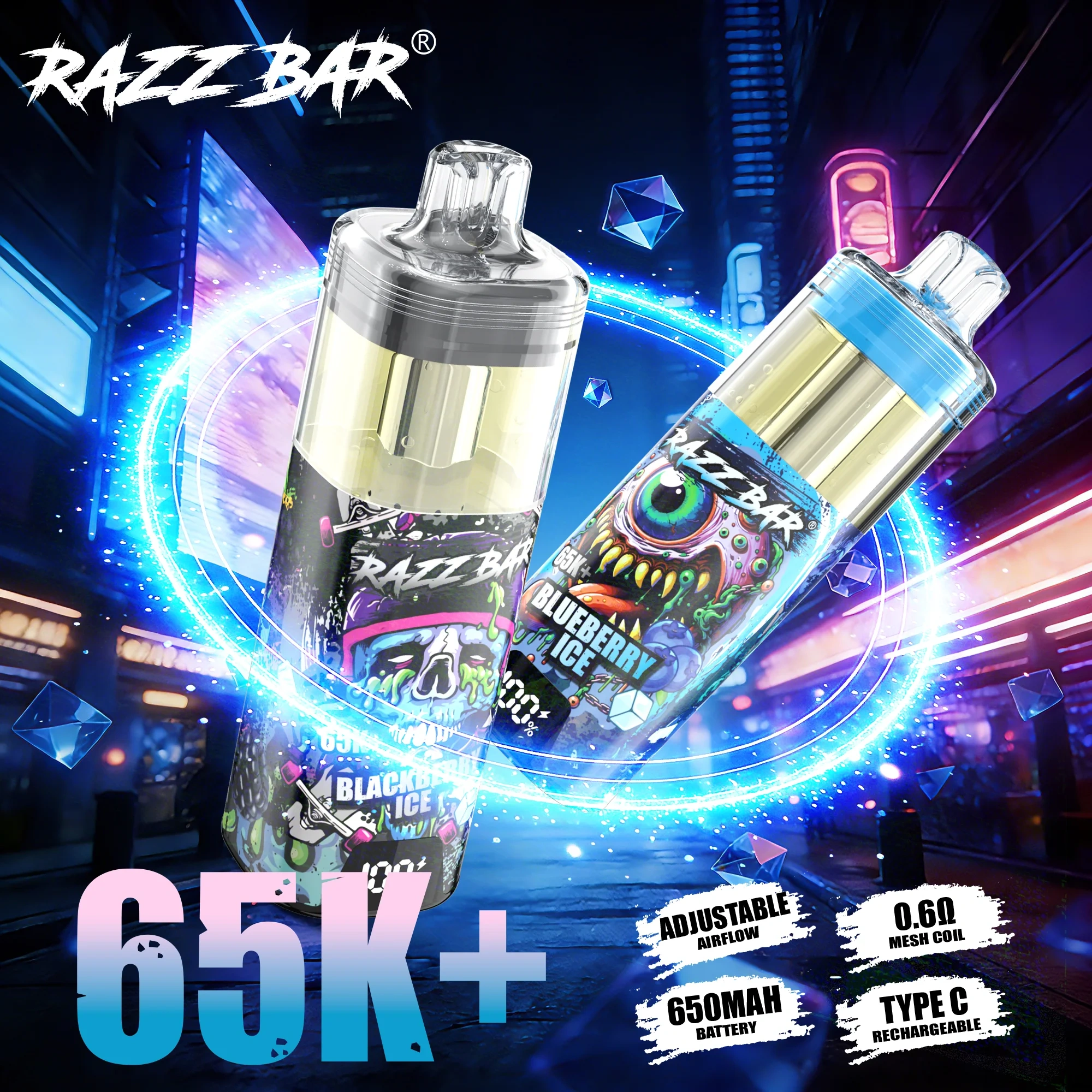 RAZZ BAR 65K+ Puffs