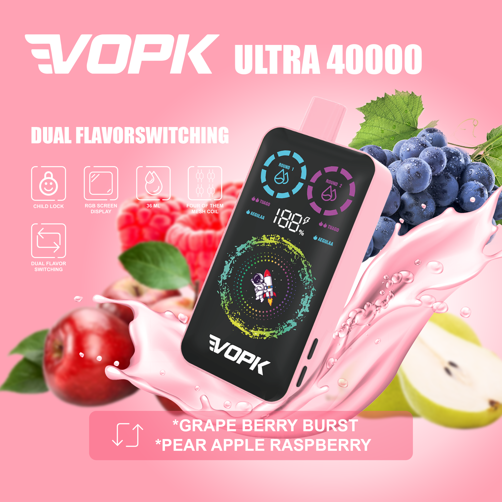 VOPK  ULTRA 40000 puffs