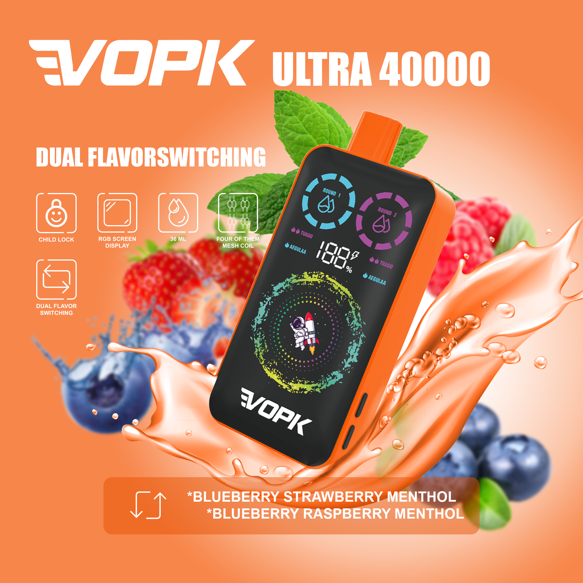 VOPK  ULTRA 40000 puffs