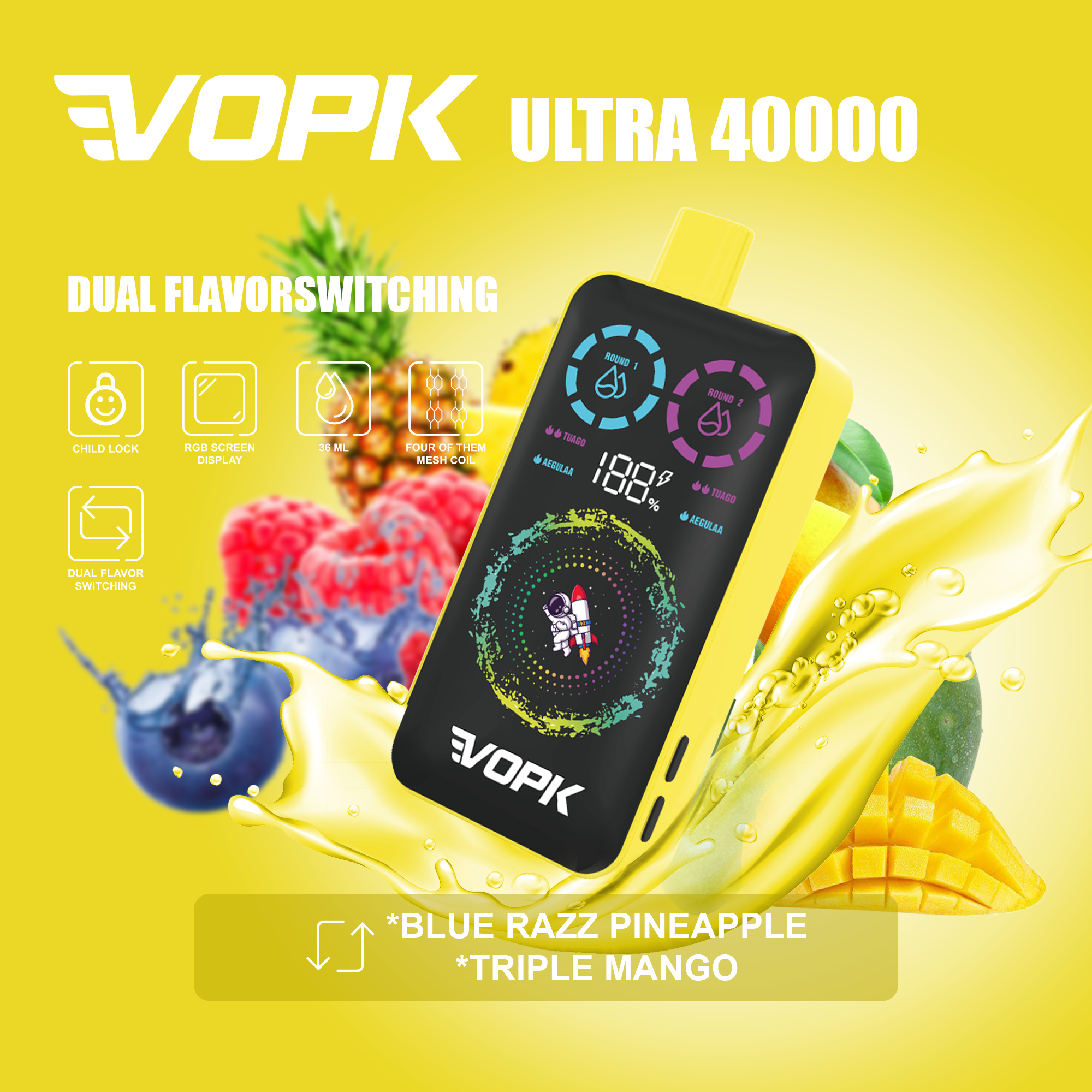 VOPK  ULTRA 40000 puffs