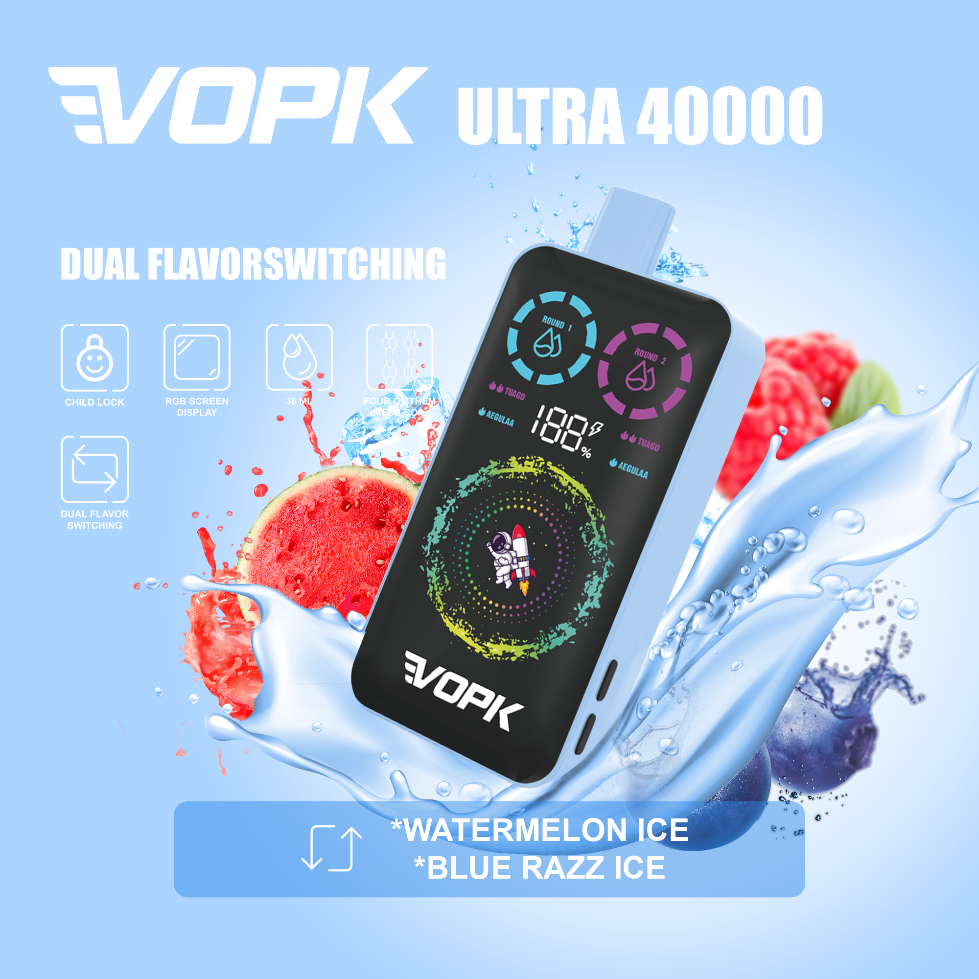 VOPK  ULTRA 40000 puffs
