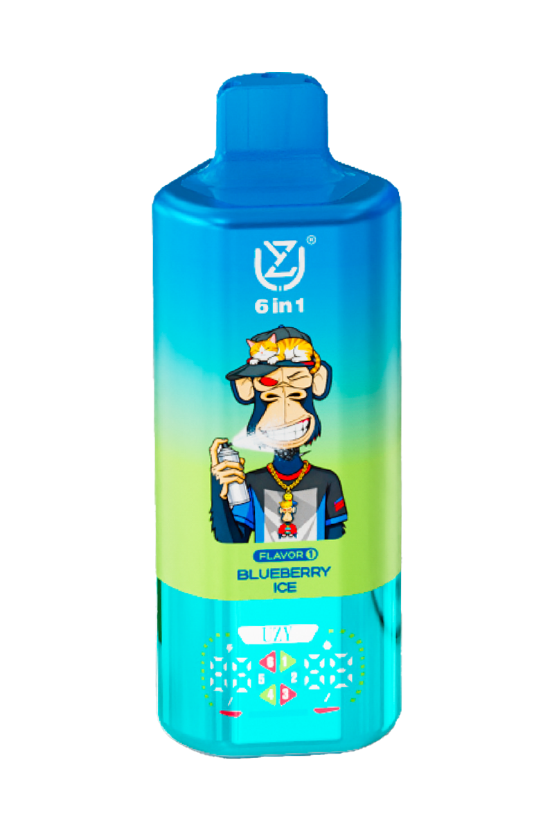 UZY 6IN1 150K (Six Flavors)  puffs