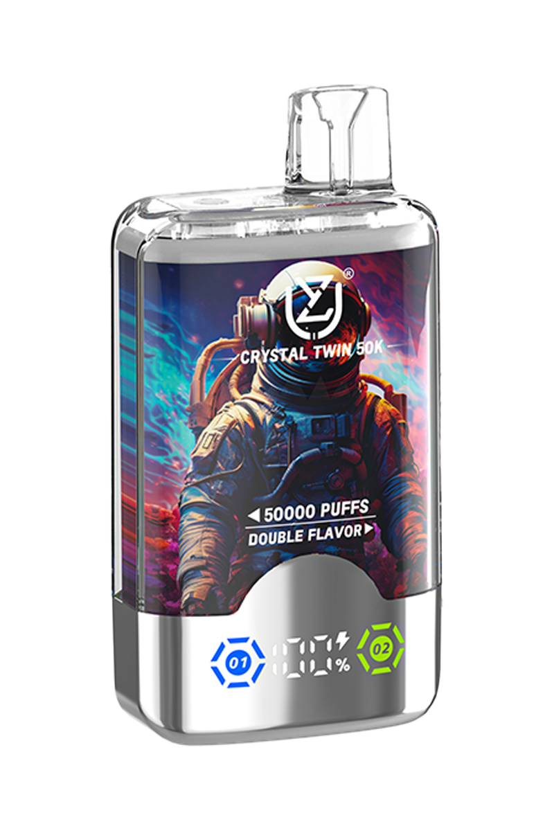 UZY CRYSTAL TWIN 50k puffs - 2in1 Vape
