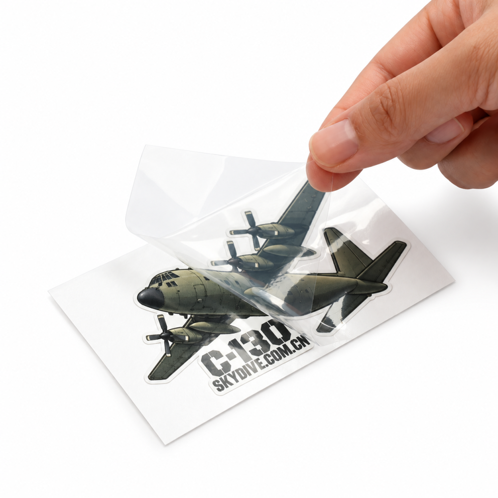 C-130 Sticker 10×5.6