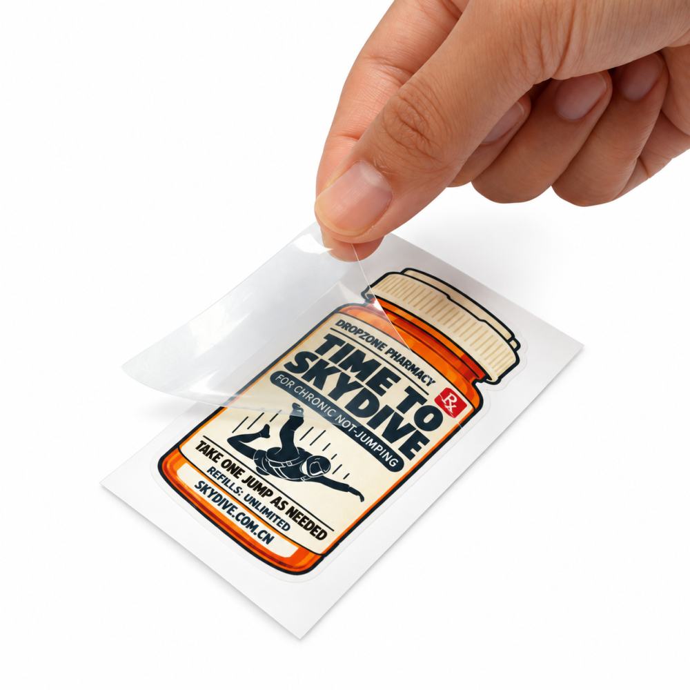 Skydive Remedy Sticker 4.5×8.3