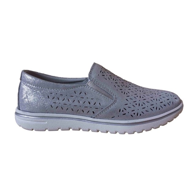 Zapatos de uso diario sin cordones de cuero genuino con suela flexible para mujer Shoetake, CALZADO SHOETAKE, Zapatos de uso diario sin cordones de cuero genuino con suela flexible para mujer Shoetake