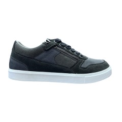 Shoetake Black Casual Board Shoes Simple Design for Daily Use,SHOETAKE FOOTWEAR,Shoetake Black Casual Board Shoes Simple Design for Daily Use