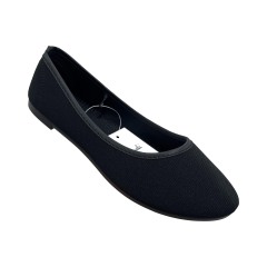 Shoetake Women's Black Minimalist Casual Ballerina Flats Low-cut Style,SHOETAKE FOOTWEAR,Shoetake Women's Black Minimalist Casual Ballerina Flats Low-cut Style