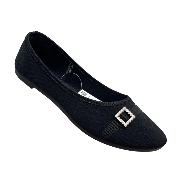 Shoetake Women's Grey Retro Classic Ballerina Flats,SHOETAKE FOOTWEAR,Shoetake Women's Grey Retro Classic Ballerina Flats