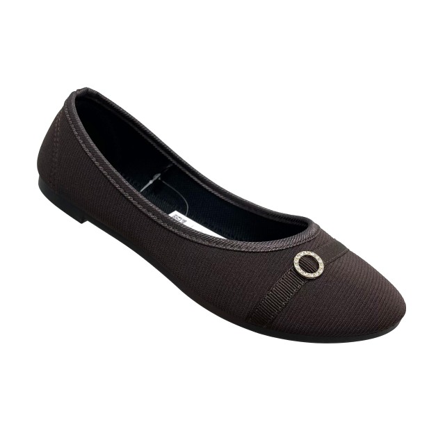 Shoetake Women's Black Ballet Slip On Shoes Soft Sole Ballerina Flats,SHOETAKE FOOTWEAR,Shoetake Women's Black Minimalist Casual Ballerina Flats Low-cut Style