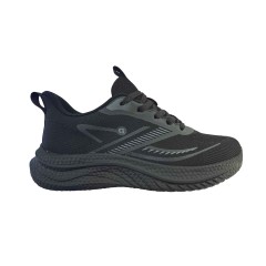 Shoetake Black Cushioning Athletic Running Training Sneakers For Men,SHOETAKE FOOTWEAR,Shoetake Black Cushioning Athletic Running Training Sneakers For Men