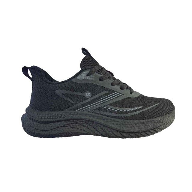 Shoetake Black Cushioning Athletic Running Training Sneakers For Men,SHOETAKE FOOTWEAR,Shoetake Black Cushioning Athletic Running Training Sneakers For Men